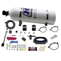Thumbnail for Nitrous Express LT2 C8 Nitrous Plate Kit (50-300HP) w/15lb Bottle