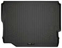 Thumbnail for Husky Liners 19-24 Jeep Wrangler JLU (No Subwoofer) WeatherBeater Black Rear Cargo Liner