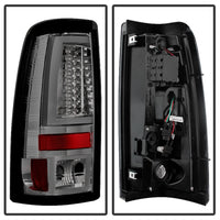 Thumbnail for Spyder Chevy Silverado 1500/2500 99-02 Version 2 LED Tail Lights - Smoke ALT-YD-CS99V2-LED-SM