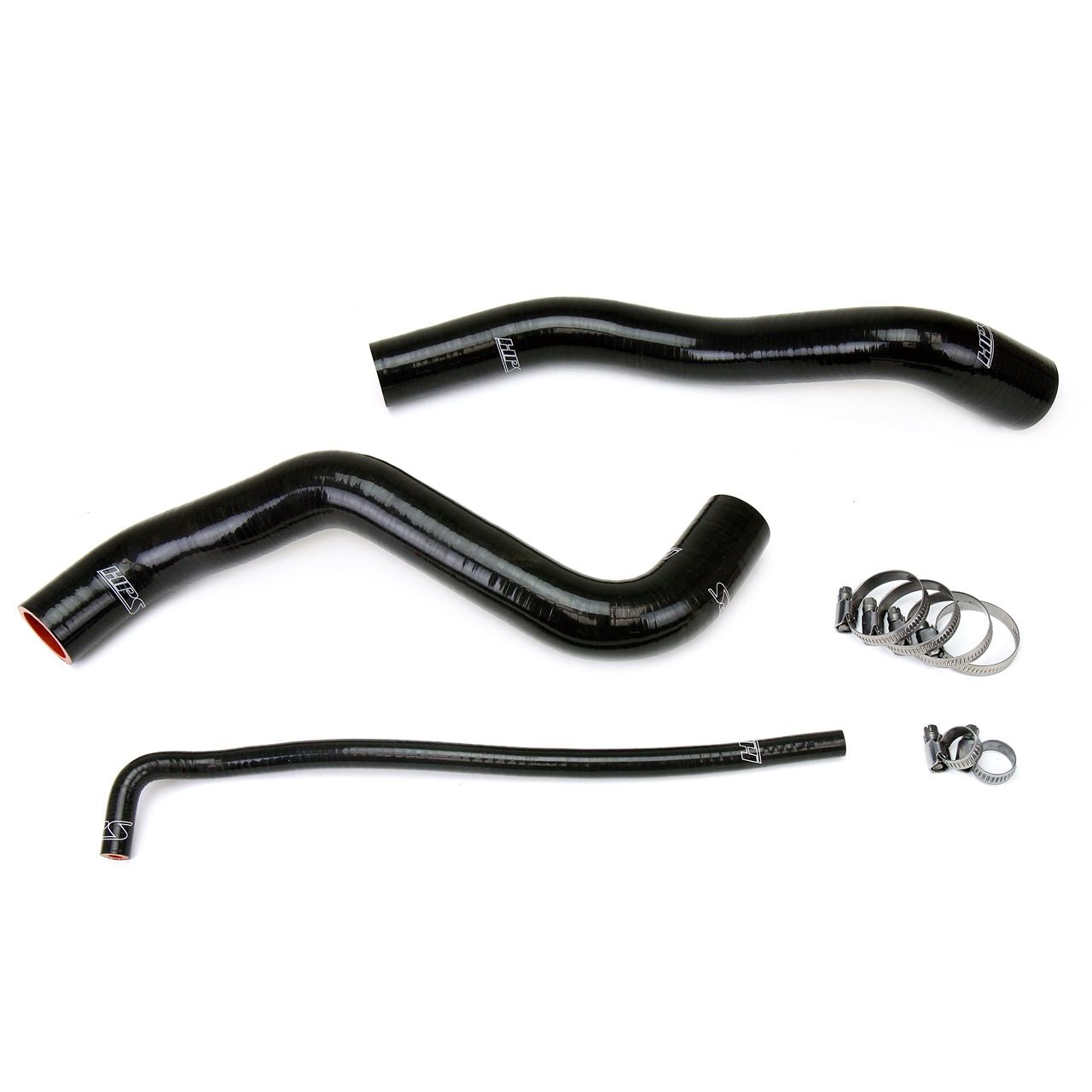 HPS Black Reinforced Silicone Radiator Hose Kit Coolant for Chevy 12-15 Camaro SS ZL1 6.2L Z28 7.0L V8