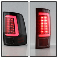 Thumbnail for Spyder Dodge Ram 09-18 LED Tail Lights - All Black ALT-YD-DRAM09V2-LED-BKV2 (Incandescent Only)