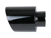Thumbnail for aFe Takeda 409 SS Clamp-On Exhaust Tip 2.5in. Inlet / 4.5in. Outlet / 7in. L - Black