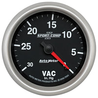 Thumbnail for AutoMeter Gauge Vacuum 2-5/8in. 30Inhg Mechanical Sport-Comp II