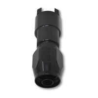 Thumbnail for Russell Performance 3/8in SAE Quick Disc Female to -6 Hose Black Straight Hose End
