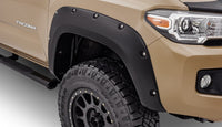 Thumbnail for Bushwacker 16-18 Toyota Tacoma Pocket Style Flares 4pc 60.5/73.7in Bed - Black
