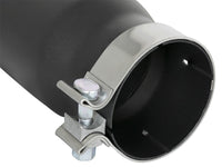 Thumbnail for aFe MACH Force-Xp 409 Stainless Steel Exhaust Tip 3.5 In x 4.5in Out x 12in L Clamp-On