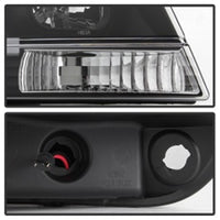 Thumbnail for Spyder 99-04 Jeep Grand Cherokee Projector Headlights - Light Bar DRL LED - Black