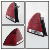 Thumbnail for Spyder Chevy Impala 2006-2013 LED Tail Lights Red Clear ALT-YD-CHIP06-LED-RC