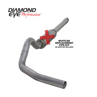 Thumbnail for Diamond Eye KIT 4in CB MFLR RPLCMENT PIPE SGL AL: 94-97 FORD 7.3L F250/F350 PWRSTROKE