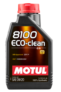 Thumbnail for Motul 1L Synthetic Engine Oil 8100 Eco-Clean 0W20