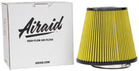 Thumbnail for Airaid Universal Air Filter - Cone 6in FLG x 10-3/4x7-3/4in B x 7-1/4x4-3/4in T x 9in H Synthaflow