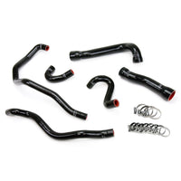 Thumbnail for HPS Black Reinforced Silicone Radiator + Heater Hose Kit Coolant for BMW 01-06 E46 M3 Left Hand Drive