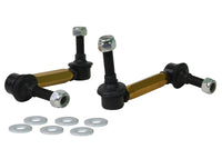 Thumbnail for Whiteline 06-09 Toyota FJ Cruiser GSJ10 / 09+ GSJ15 Front Adjustable Heavy Duty Sway Bar Link Kit
