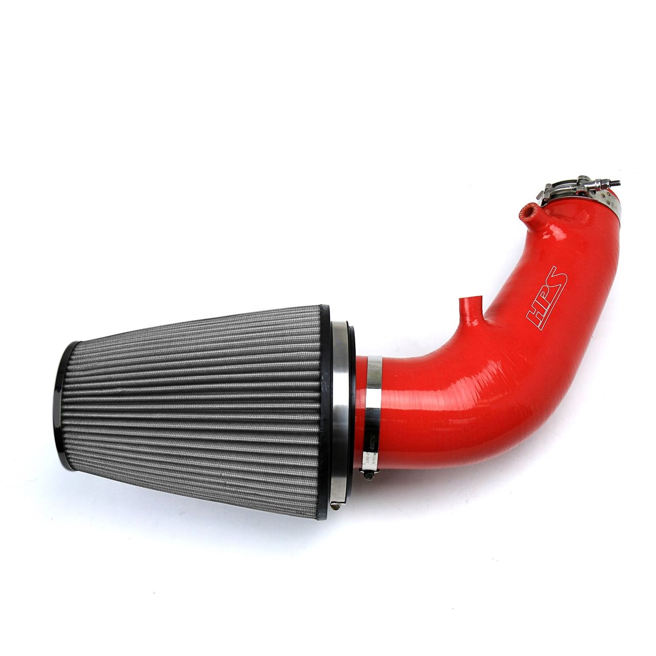 HPS Red Silicone Air Intake for 06-09 Honda S2000 AP2 2.2L F22 drive-by-wire