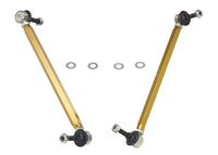Thumbnail for Whiteline 02-06 R53 & 06+ R56 Mini Cooper S  Front Swaybar link kit-adjustable ball end links