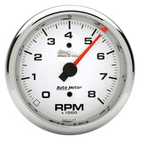 Thumbnail for Autometer Pro-Cycle Gauge Tach 3 3/4in 8K Rpm 2&4 Cylinder White