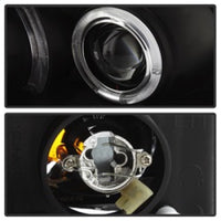 Thumbnail for Spyder Honda Civic 06-08 2Dr Projector Headlights LED Halo Black High H1 Low H1 PRO-YD-HC06-2D-HL-BK