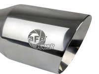 Thumbnail for aFe MACH Force-Xp Univ 304 SS Double-Wall Clamp-On Exhaust Tip - Polished - 3in Inlet - 4.5in Outlet