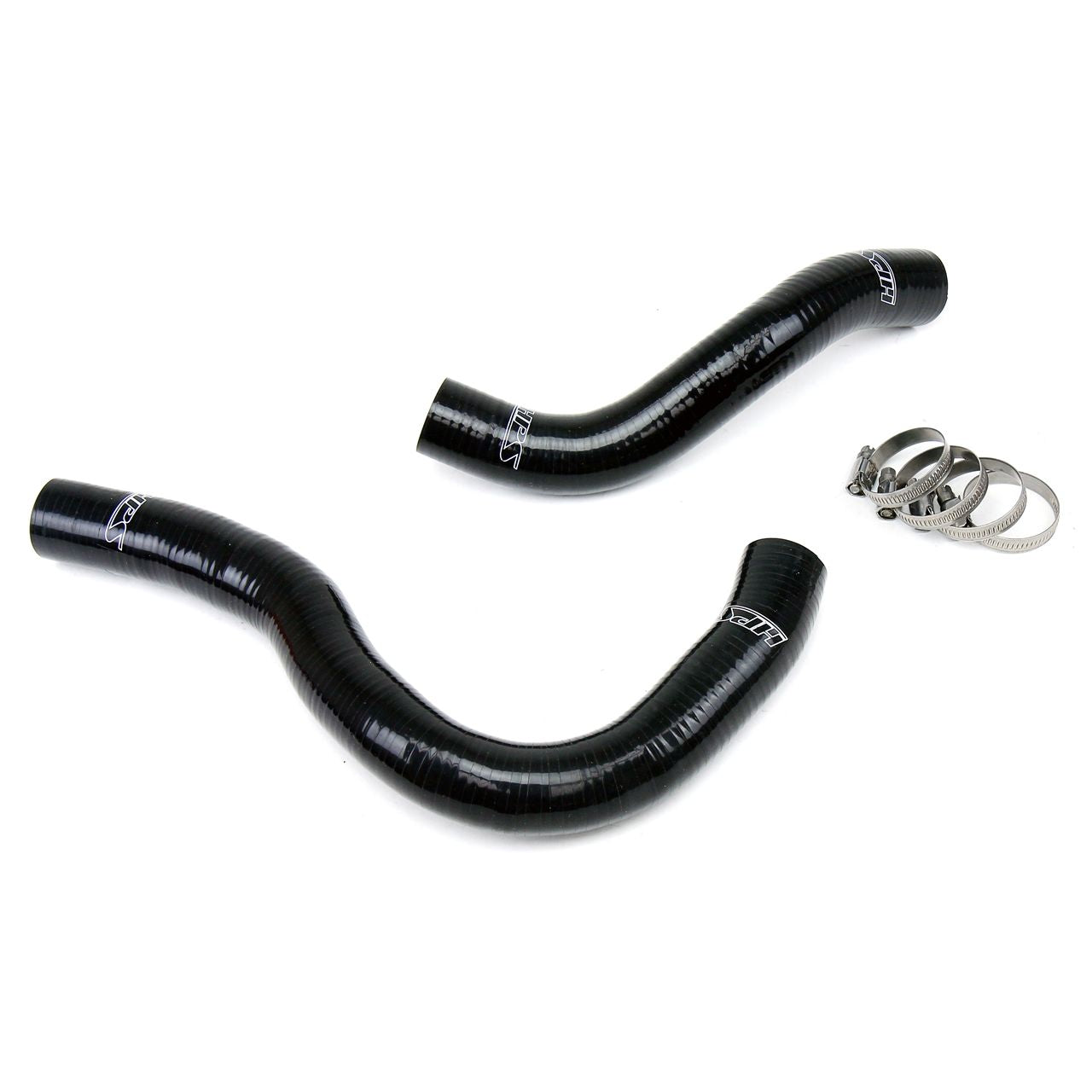 HPS Black Reinforced Silicone Radiator Hose Kit Coolant for Honda 02-05 Civic Si