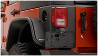 Thumbnail for Bushwacker 07-18 Jeep Wrangler Trail Armor Rear Corners - Black