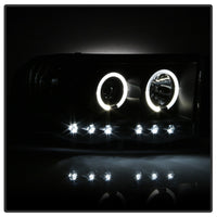 Thumbnail for Spyder Dodge Ram 1500 02-05/Ram 2500 03-05 Projector Headlights LED Halo LED Blk PRO-YD-DR02-HL-BK