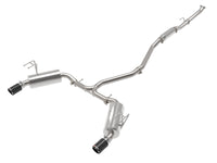 Thumbnail for aFe Takeda 2.5in 304 SS Cat-Back Exhaust System w/CF Tips 2022+ Honda Civic L4-1.5L (t)