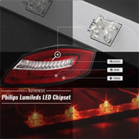 Thumbnail for Spyder Porsche 987 Cayman 06-08 / Boxster 05-08 LED Tail Lights - Red Clear ALT-YD-P98705-LED-RC