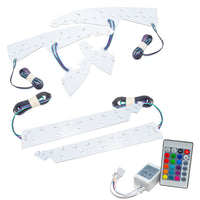 Thumbnail for Oracle 14-15 GMC Sierra Headlight DRL Upgrade Kit - ColorSHIFT w/ Simple Controller SEE WARRANTY