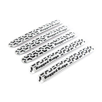 Thumbnail for Rugged Ridge Elite Dr Hndle Insert Contrast Tread4D 07-18 Jeep Wrangler JK