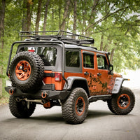 Thumbnail for Rugged Ridge Hurricane Fender Flare Kit EU Textured 07-18 Jeep Wrangler JK