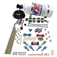 Thumbnail for Nitrous Express Pro-Shk/Alc 4 Solenoids Nitrous Kit (250-650HP) w/10lb Bottle