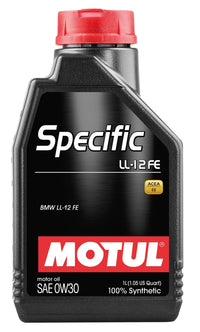 Thumbnail for Motul 1L 100% Synthetic High Performance Engine Oil ACEA C2 BMW LL-12 FE+ 0W30