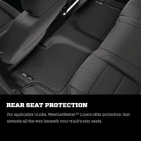 Thumbnail for Husky Liners 2017 Jeep Compass Weatherbeater Black Front & 2nd Seat Floor Liners