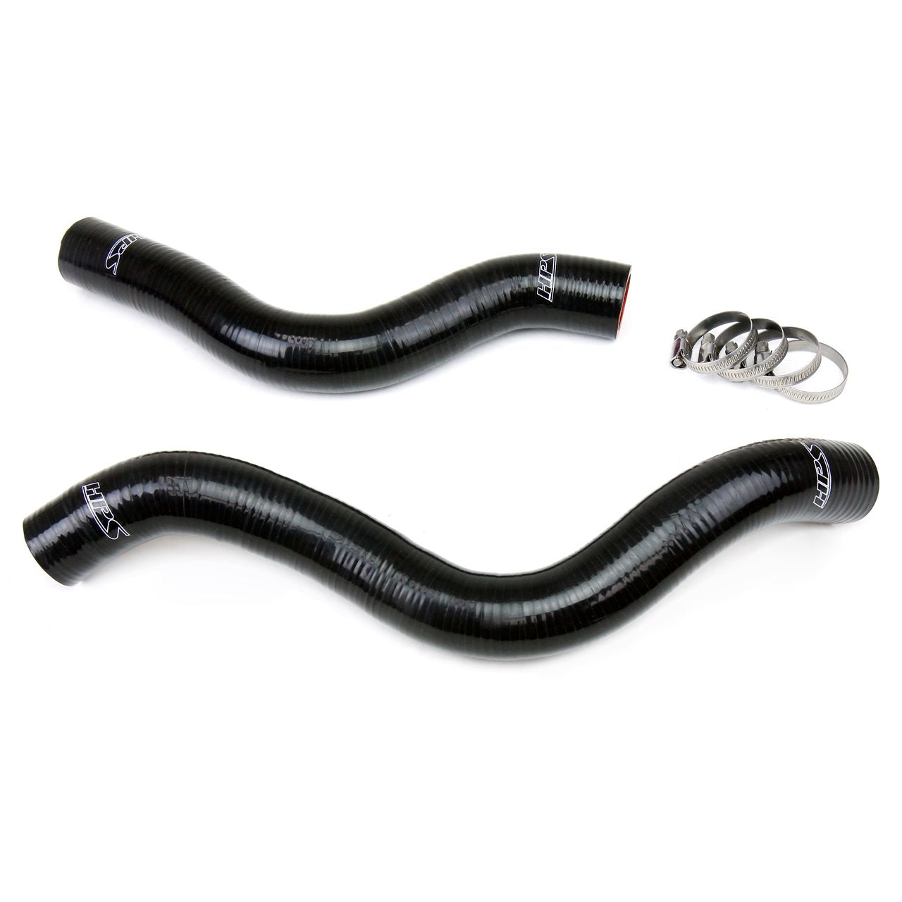 HPS Black Reinforced Silicone Radiator Hose Kit Coolant for Mitsubishi 90-94 Eclipse 2.0L