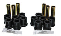 Thumbnail for Energy Suspension 73-79 Ford F-100/F-150 2WD Black Rear Leaf Spring Bushing Set