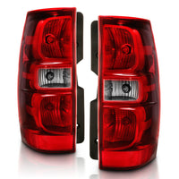 Thumbnail for ANZO 2007-2014 Chevy Tahoe Taillight Red/Clear Lens (OE Replacement)