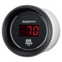 Thumbnail for Autometer Black 0-100 psi Digital Oil Pressure Gauge