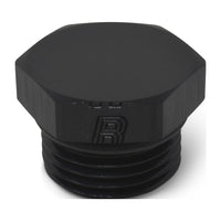 Thumbnail for Russell Performance -6 AN Straight Thread Plug (Black)