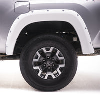 Thumbnail for EGR 16+ Toyota Tacoma w/Mudflap Bolt-On Look Color Match Fender Flares - Set - Super White