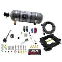Thumbnail for Nitrous Express Q-Jet/Holley Spread Bore Hitman Plus Nitrous Kit w/Composite Bottle