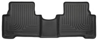 Thumbnail for Husky Liners 13-15 Hyundai Sante Fe GLS/Limited WeatherBeater 2nd Seat Black Floor Liners
