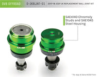 Thumbnail for DV8 Offroad 07-18 Jeep Wrangler JK Replacement Ball Joint Kit - Dana 30/44
