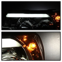 Thumbnail for Spyder Toyota Tacoma 12-16 Projector Headlights Light Bar DRL Smoke PRO-YD-TT12-LBDRL-SM
