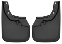 Thumbnail for Husky Liners 16-22 Toyota Tacoma w/ OE Fender Flares Custom Molded Front Mud Guards - Black
