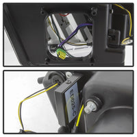 Thumbnail for Spyder 13-14 Ford Mustang (HID Only) Projector Headlights w/Turn Signals - Blk PRO-YD-FM13HID-BK