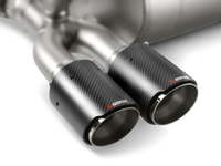 Thumbnail for Akrapovic 14-17 BMW M3/M4 (F80/F82) Slip-On Line (Titanium) (Req. Tips)