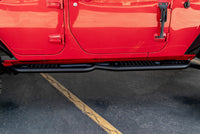 Thumbnail for DV8 Offroad 07-18 Jeep Wrangler JK (4 Door Only) OE Plus Side Steps