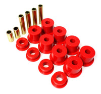Thumbnail for Energy Suspension Fd 4 Wd Frt Sprg Bush Set - Red