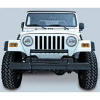 Thumbnail for Rugged Ridge Brush Guard Gloss Black 97-06 Jeep Wrangler