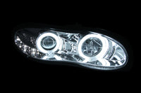 Thumbnail for ANZO 1998-2002 Chevrolet Camaro Projector Headlights w/ Halo Chrome